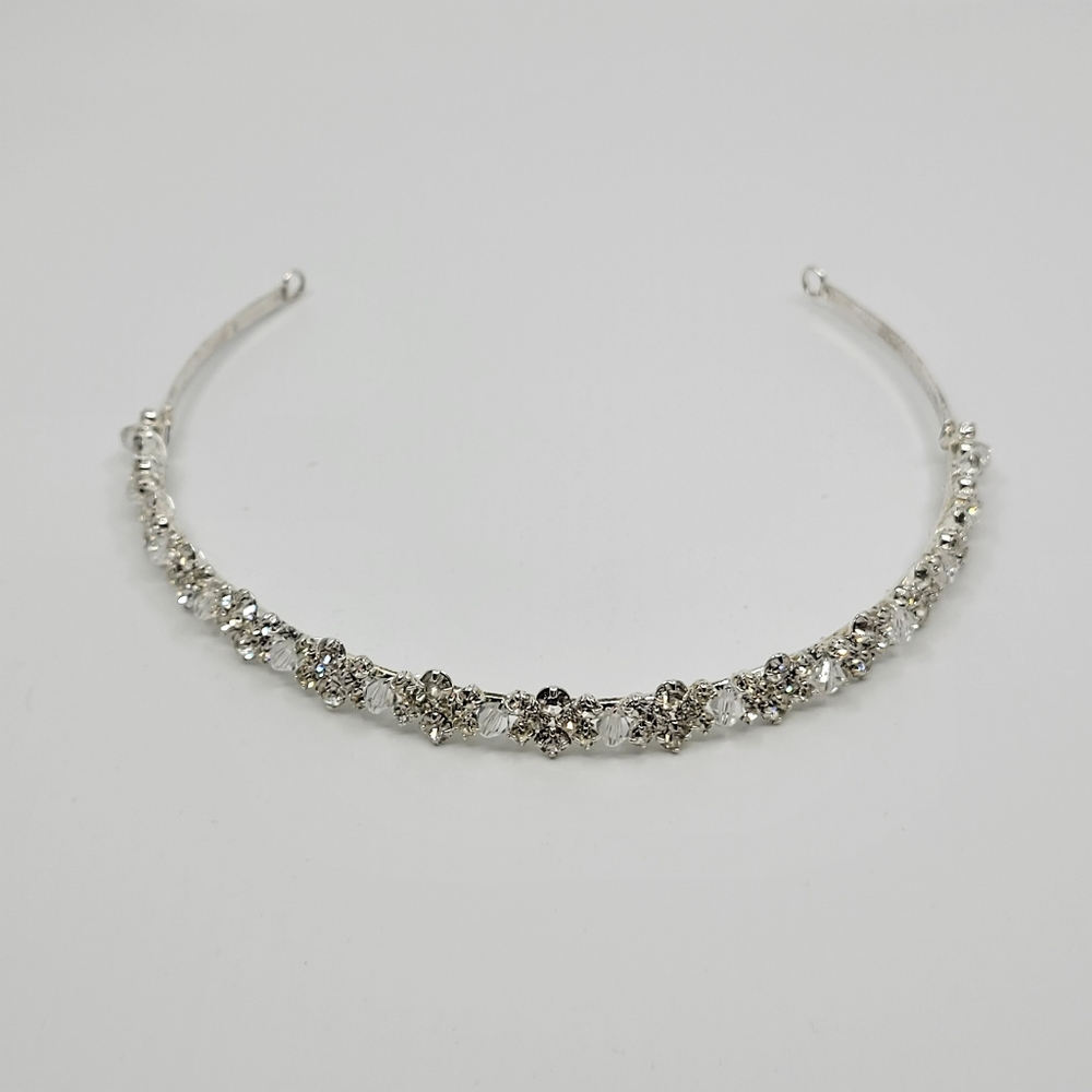 Silver Crystal Headband